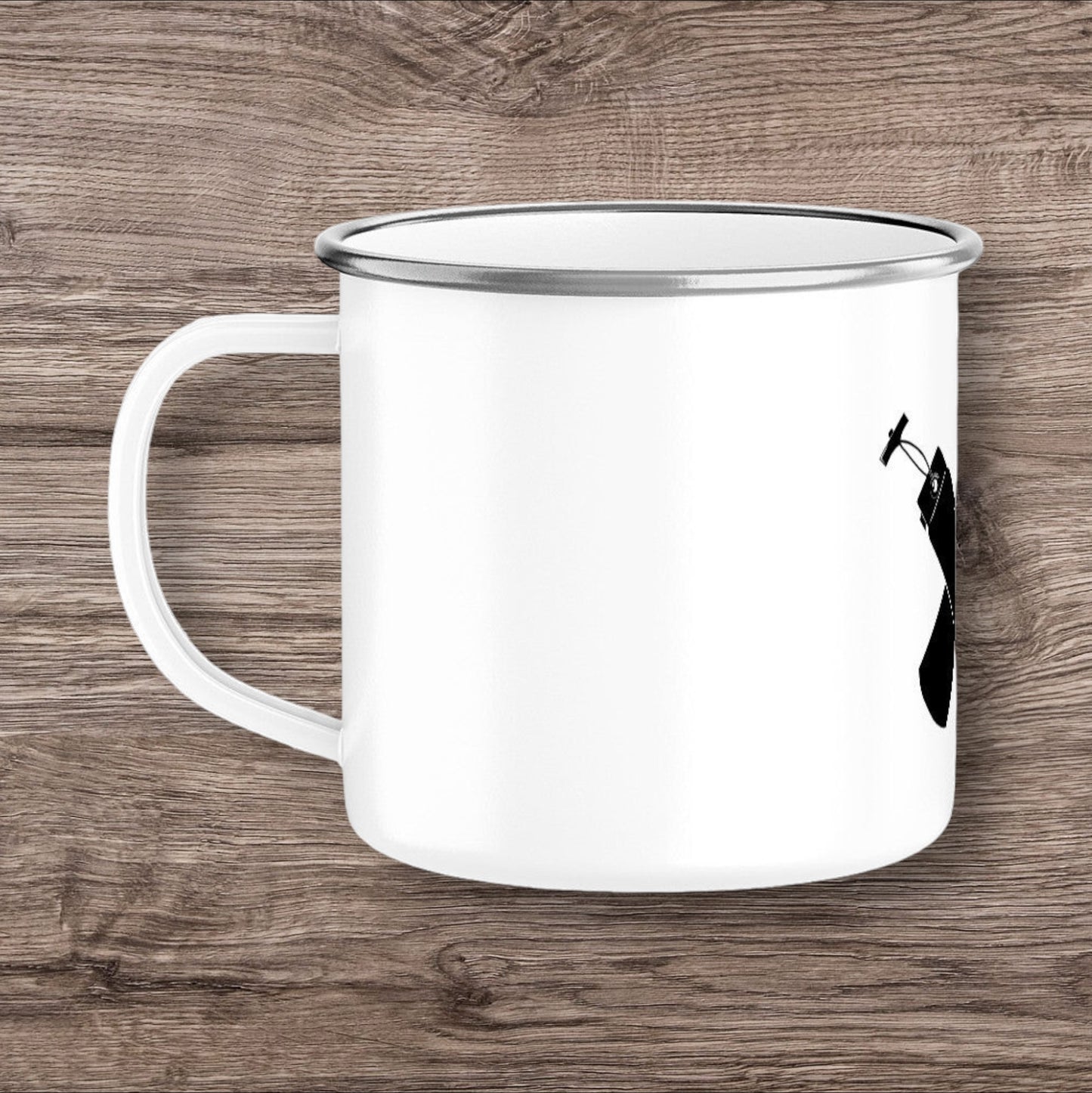 Dummy - Emaille Tasse