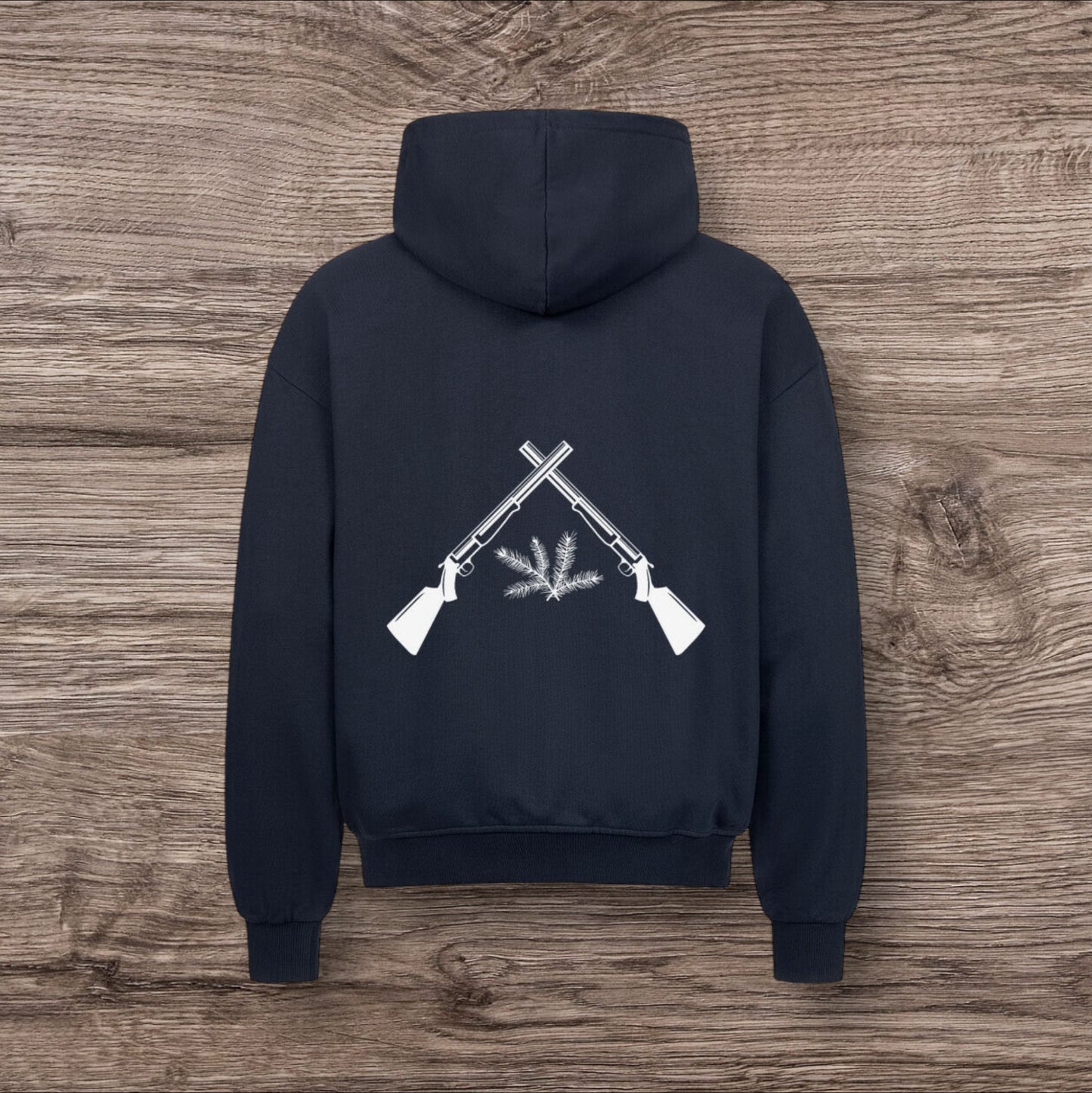 WMH - Oversized Zipper Hoodie