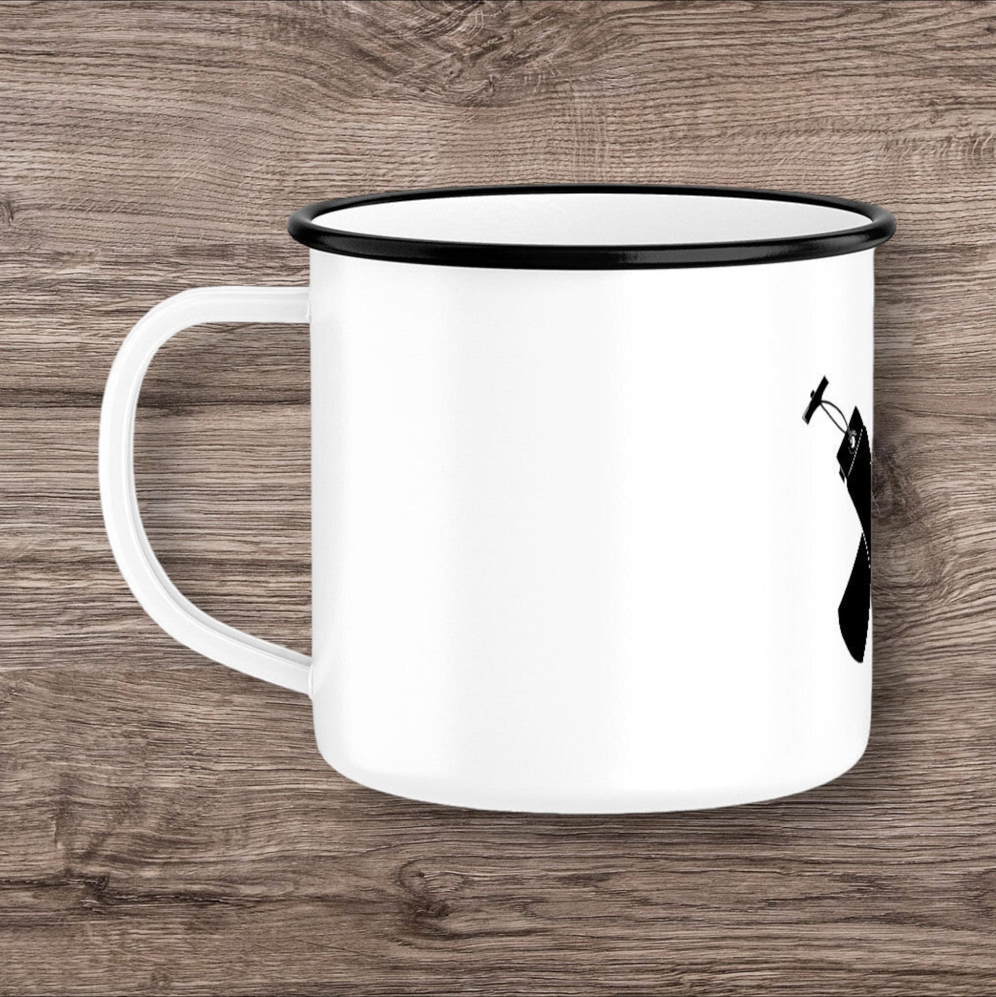 Dummy - Emaille Tasse