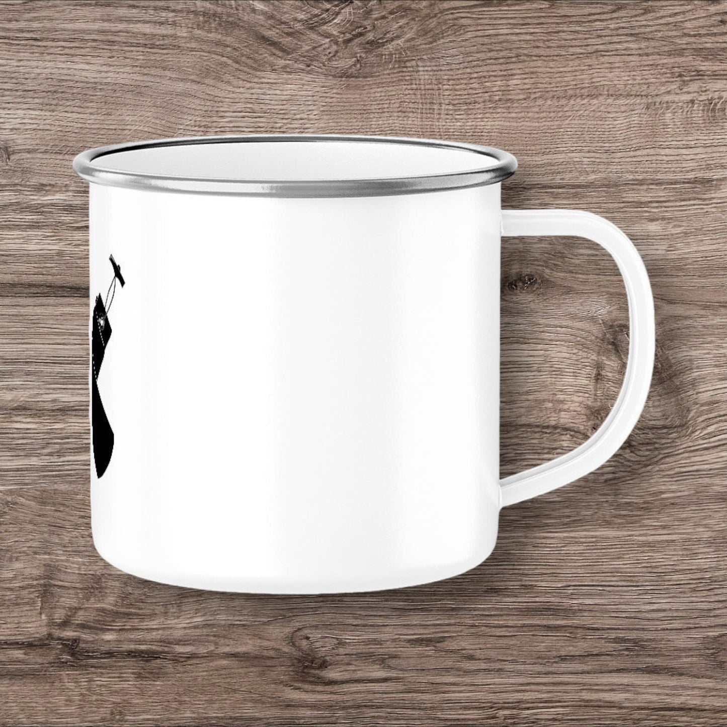 Dummy - Emaille Tasse