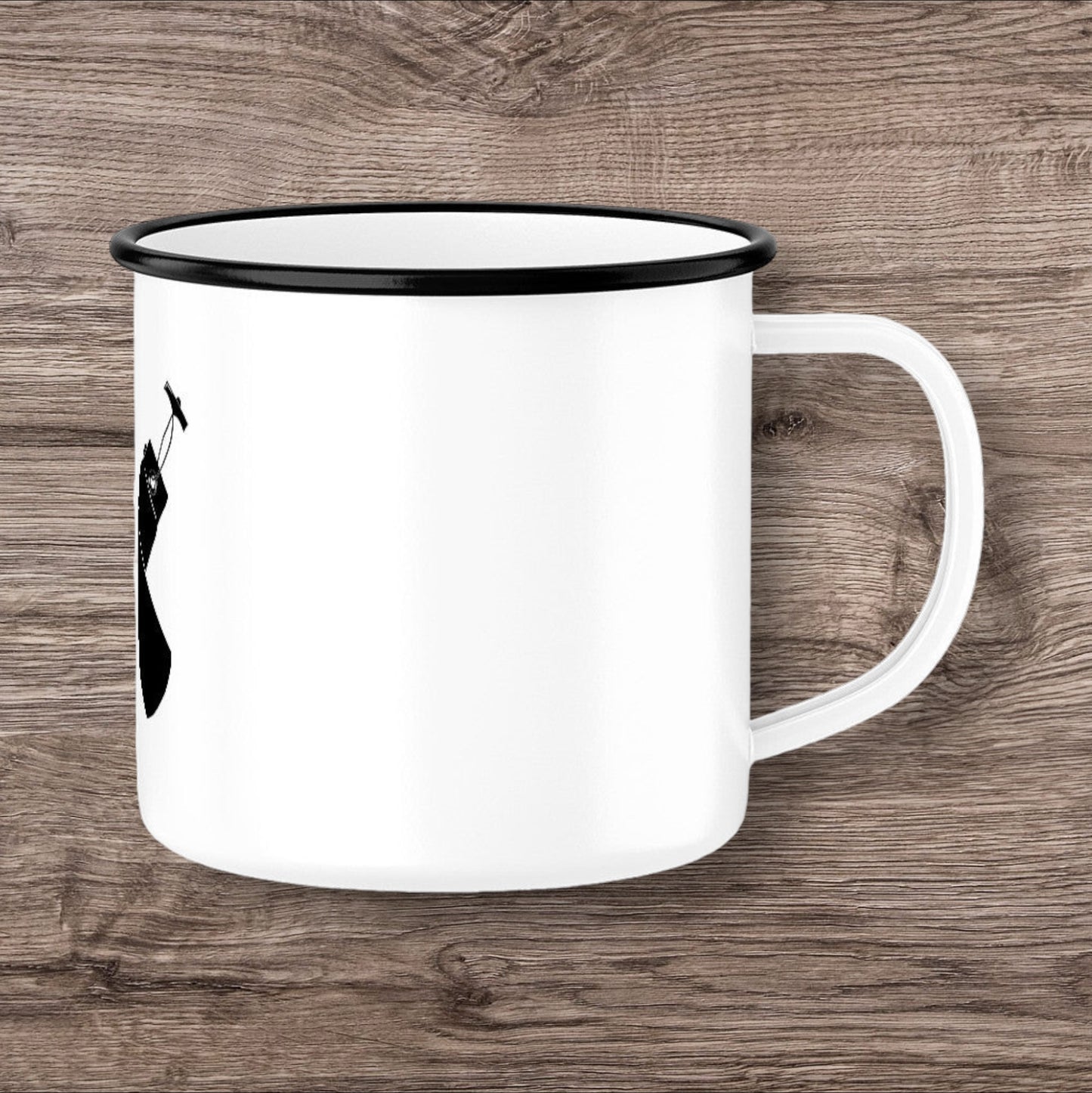 Dummy - Emaille Tasse