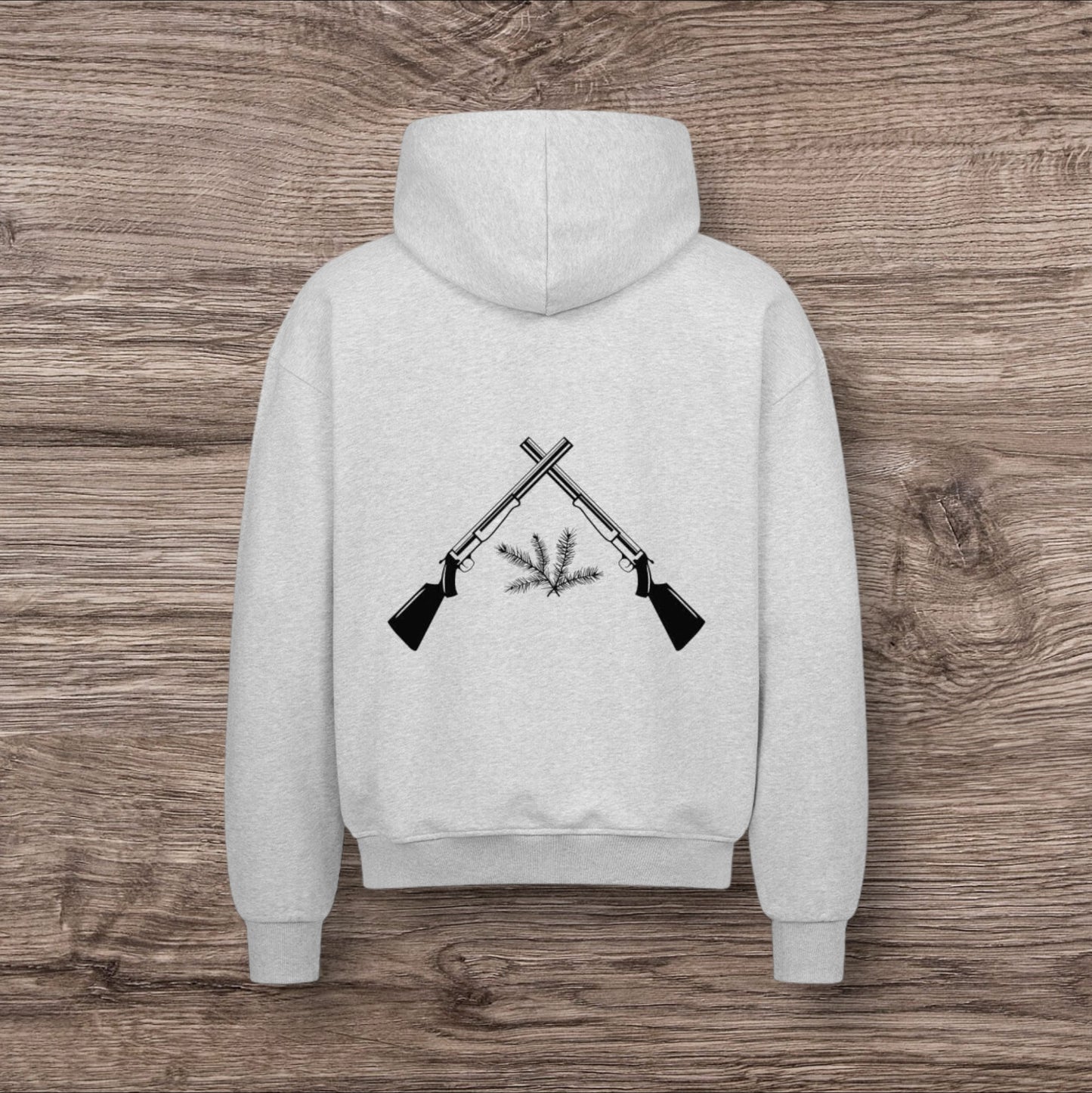 WMH - Oversized Zipper Hoodie